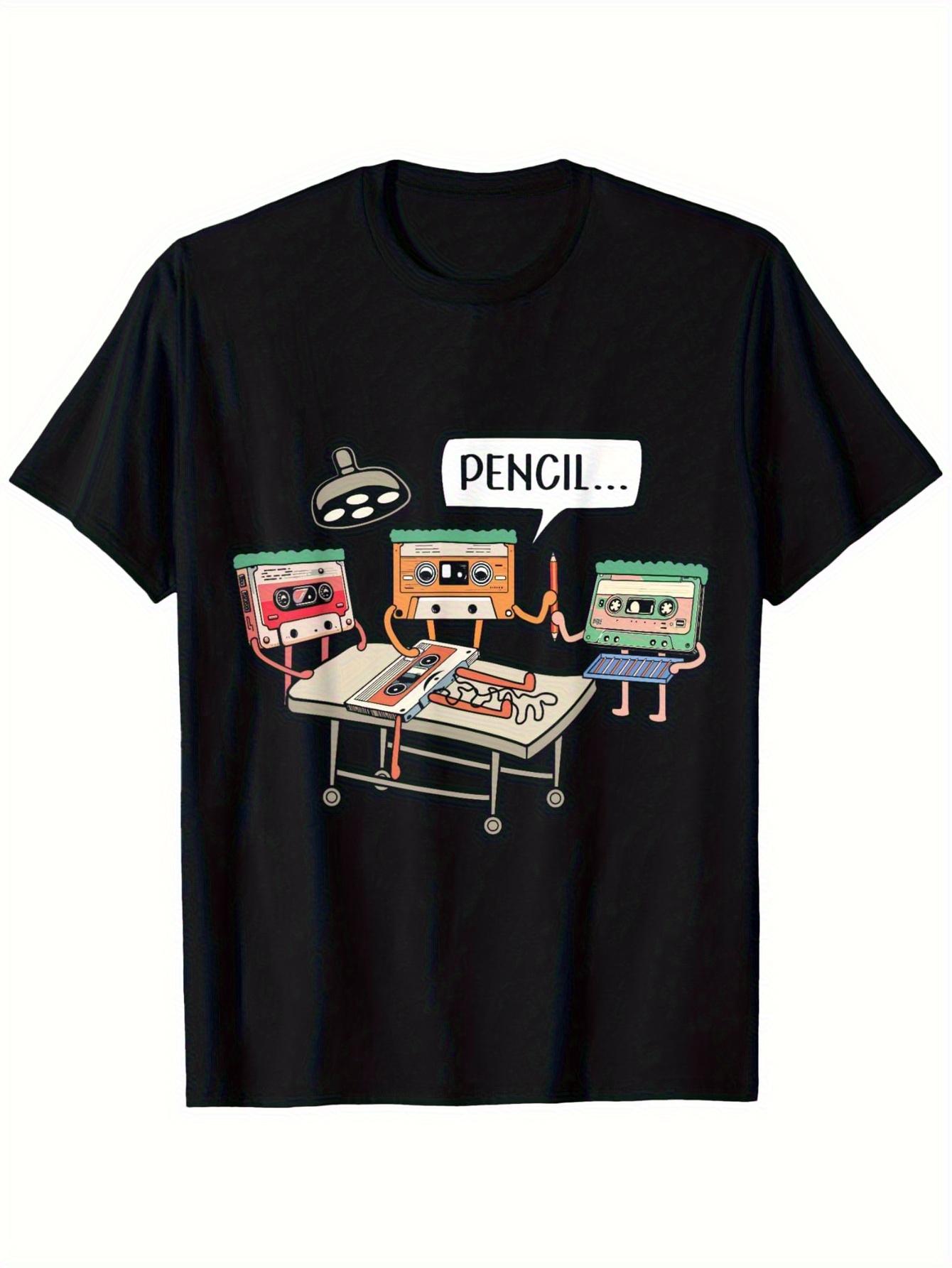 Retro Gaming T Shirt - T-shirt da uomo in cotone nero